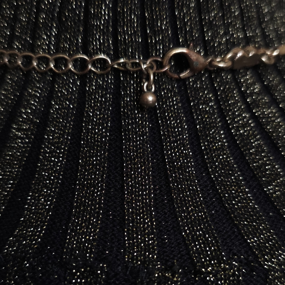 Ben-Amun Deco Style Necklace. Art Deco Necklace. Deco Wedding Jewelry. - Picture 10 of 11